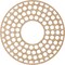 Ekena Millwork Fink Wood Fretwork Pierced Ceiling Medallion, Alder, 26"OD x 9 1/2"ID x 1/4"T CMWP26X26X0250FFAL - alternate 3